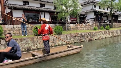 くらしき川舟流し